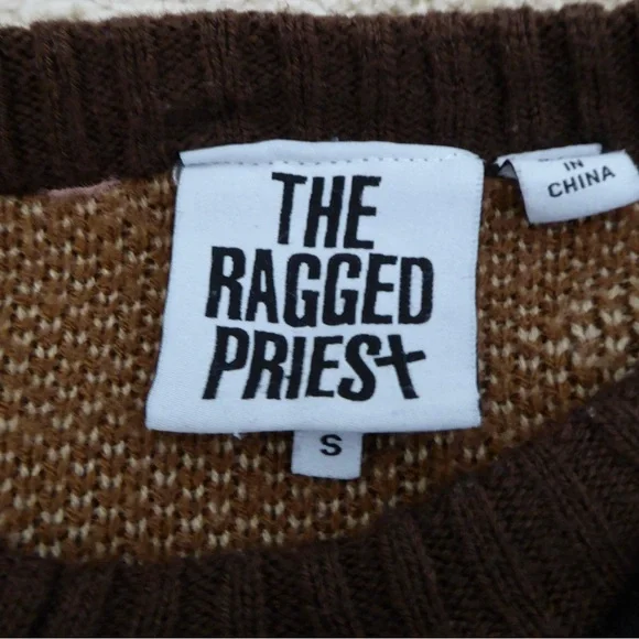 The Ragged Priest Patterned Knit Sweater - Picture 4 of 5